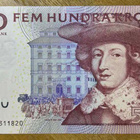 Ruotsi Sverige 500 Kronor Malli 2001 - pikkukuva 1