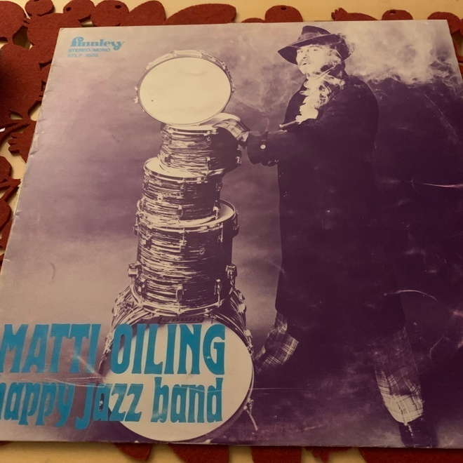 MATTI OILING: Happy Jazz Band  * FIN 1970 * oiliginal!!