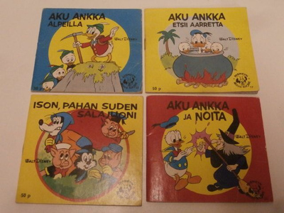 Sarjakuvat  14. Walt Disneyn pienet Minni-kirjat 1966-69, 4