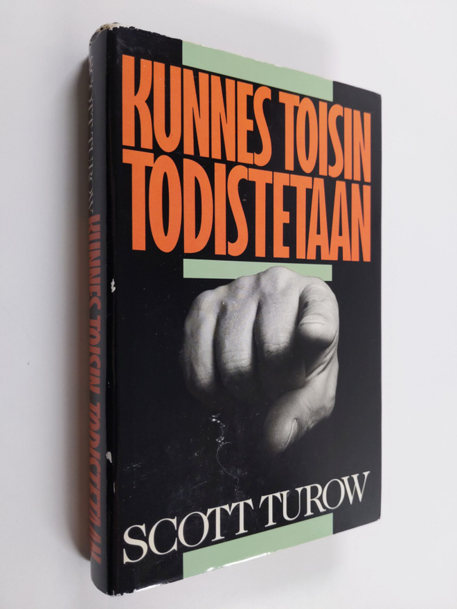 Scott Turow : Kunnes toisin todistetaan