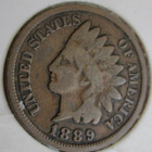 USA 1 cent 1889 HYVÄ - pikkukuva 1