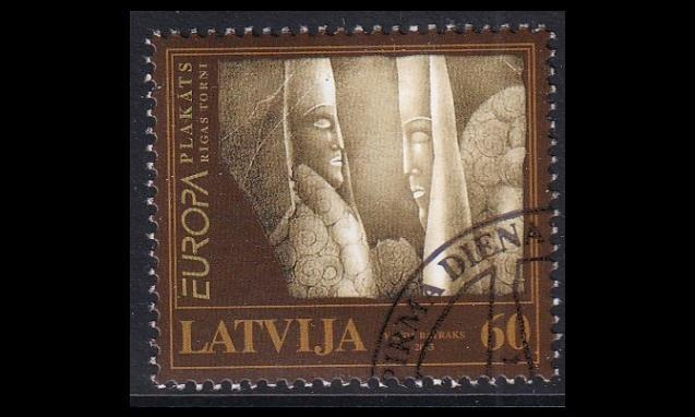 Latvia 590 o Europa julistetaide (2003)