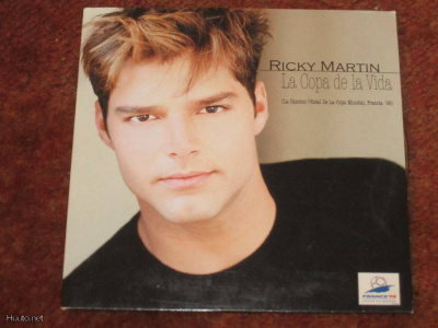 RICKY MARTIN - LA COPA DE LA VIDA - CD SINGLE