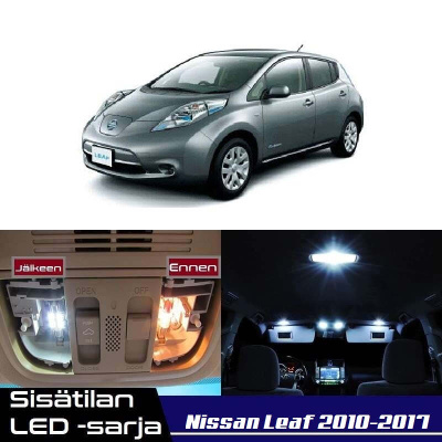 Nissan Leaf (ZE0) Sisätilan LED-sarja 4-osainen
