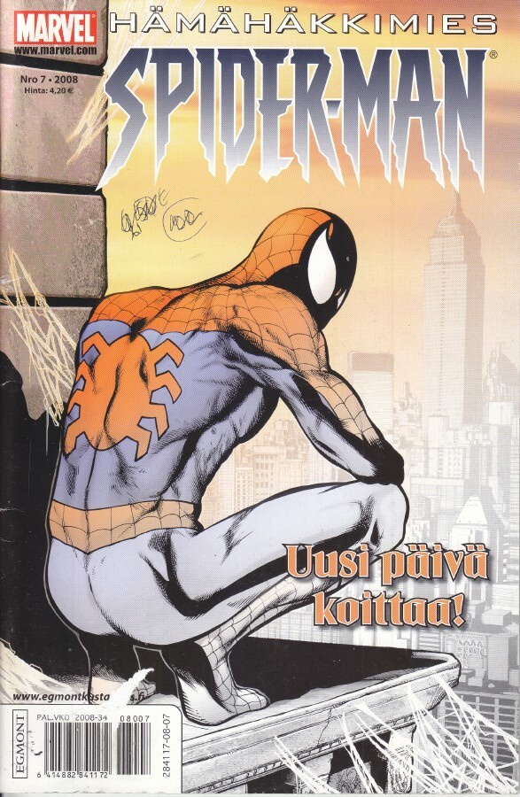 Hämähäkkimies 7/2008 Yksi päivä lisää 3-4/4