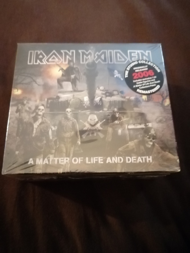 Iron Maiden - A Matter Of Life And Death (Cd+Eddie figure)