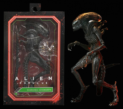 ALIEN ROMULUS SCORCHED ALIEN figure - HEAD HUNTER STORE.