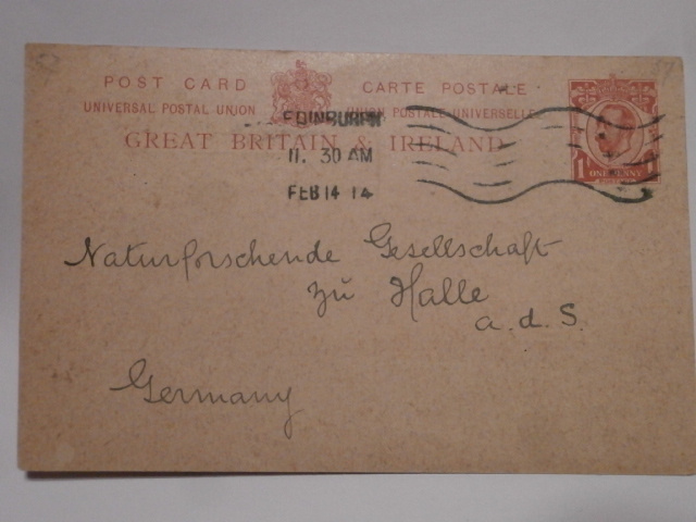 KIRJEKORTTI  6. POST CARD GREAT BRITAIN & IRELAND