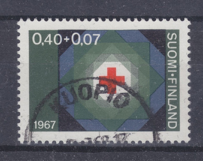 1967 PR 40p kaunisleimaisena