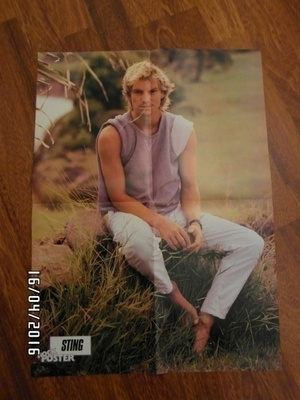 Sting – Posterit-lehden juliste 1989