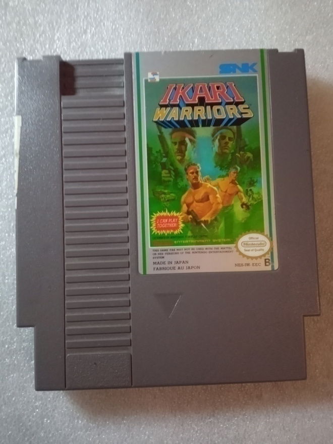 Nes Ikari Warriors Eec/Scn Yapon