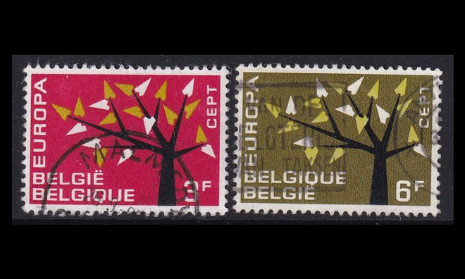 Belgia 1282-3 o Europa (1962)