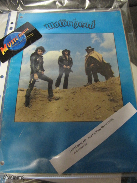 MOTORHEAD ACE UP YOUR SLEEVE KIERTUEKIRJA VG+