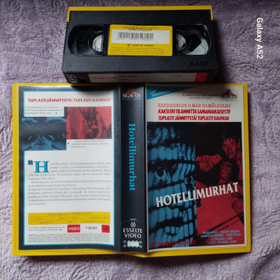 Hotellimurhat vhs fix, Todella harvinainen julkaisu!!