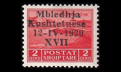 Albania 285 * Perustuslakikokous 2 Q (1939)