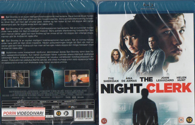 Night Clerk (78 122) UUSI -FI- nordic, BLU-RAY tye sheridan