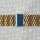 22mm Mesh teräsranneke - kullattu - pikkukuva 2