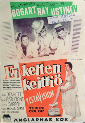Elokuvajuliste: Enkelten keittiö (Humphrey Bogart)
