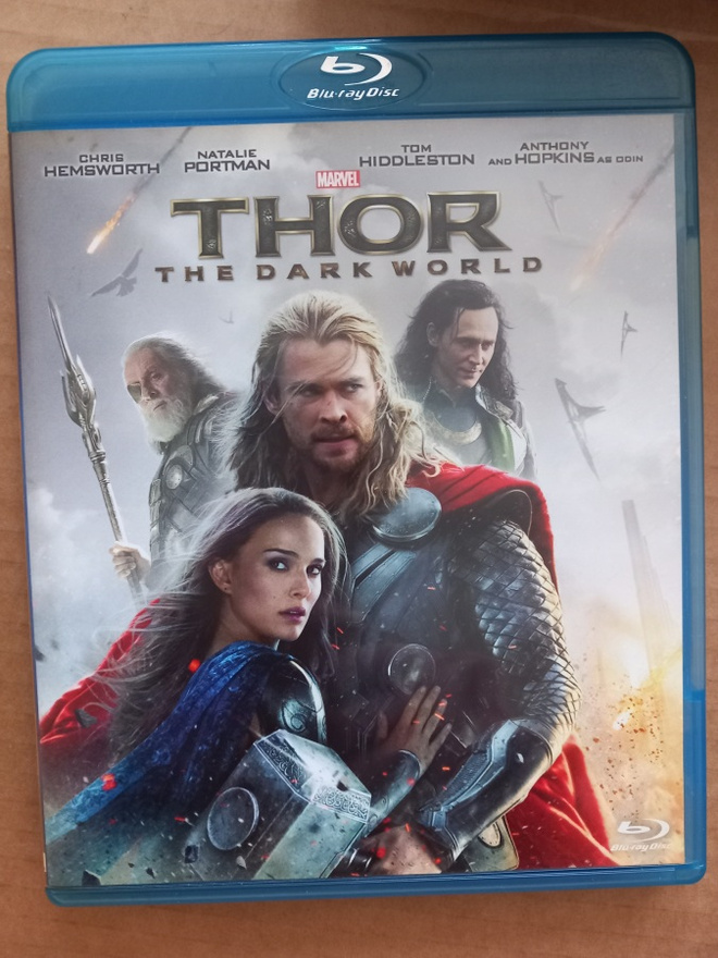 Thor the dark world Suomi Blu-ray