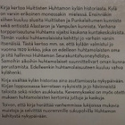Jukka Korvenpää : Huhtamo - neljän kunnan kylä (2023) - pikkukuva 2