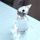 SULOINEN MINIATYYRI KRISTALLINEN PINGVIINI - pikkukuva 1
