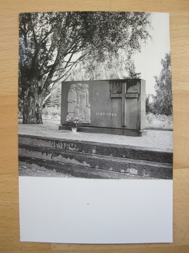 VANHA Valokuva Sankarihaudat Kuhmoinen 1940-l
