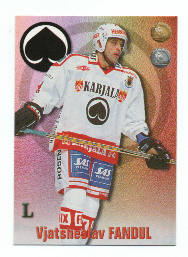 Jääkiekko n:o 260 1998-99  VJATSHESLAV FANDUL Ässät. Pori.