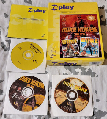 3x PC CD-ROM: Duke Nukem 3D + Caribbean ja DC big box