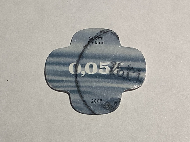 Lape 1868/2009 Vesi 1/2 o leimattu