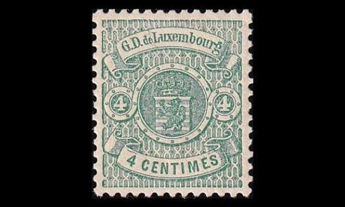 Luxemburg 29 * Vaakuna 4 C (13) (1875)