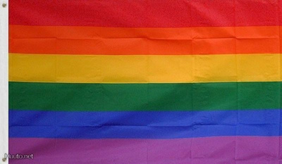 Sateenkaari lippu - Rainbow flag UUSI koko 90 cm x 150 cm