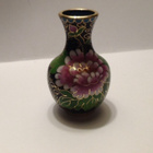 CLOISONNE KORISTE VAASI. PIENI KOKO - pikkukuva 1
