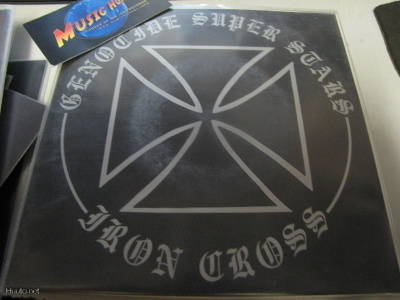 GENOCIDE SUPER STARS - IRON CROSS 7'' EP ex+/ex+