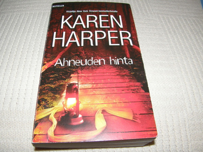 Karen Harper Ahneuden hinta  -pok