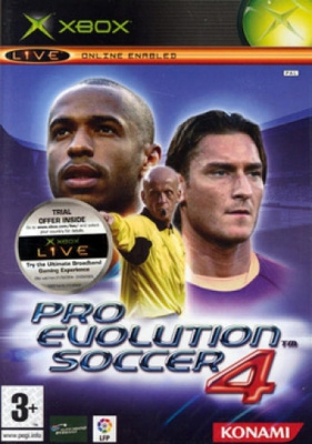 Pro Evolution Soccer 4 (XBOX)
