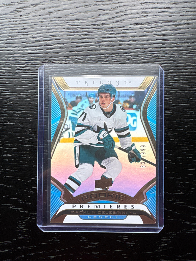 2024-25 UD Trilogy Rookie Premiere Level 1 #T13 Celebrini