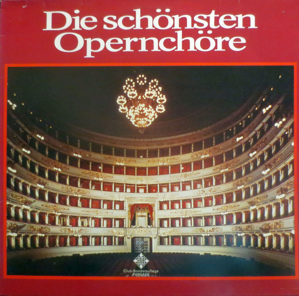 Chor der Deutschen Oper Berlin Und Opernorchester Hansgeo LP