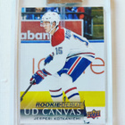 Jesperi Kotkaniemi - 18-19 UD Rookie Debut Clear-Cut Canvas - pikkukuva 1