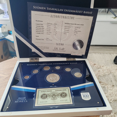 Suomi 100 vuotta keräilyrahat