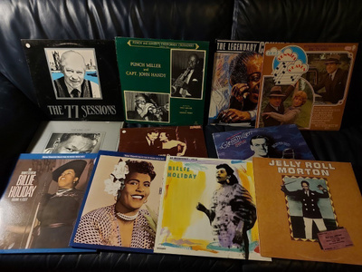 Vanhaa Jazz vinyyliä 18 kpl