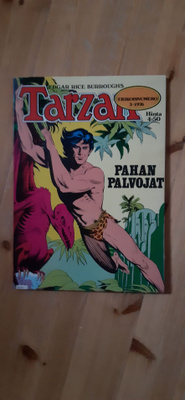 Tarzan lahjakirja 3/1976 RUSS MANNING! LÄHES PRIIMA!!