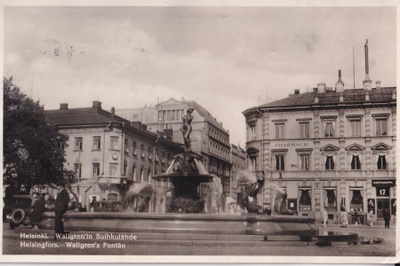 Helsinki, Walgren`in  suihkulähde.   b642`
