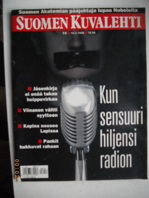 Suomen Kuvalehti Nro 16/1996 (20.3)