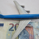VANHA Pienoismalli Lentokone Boeing 747 Universal Air - pikkukuva 2