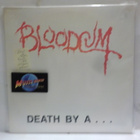 BLOODCUM - DEATH BY A... EX+/EX+ 1. PAINOS US 1988 LP - pikkukuva 1