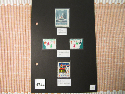 Joulumerkkejä 1963-1969.