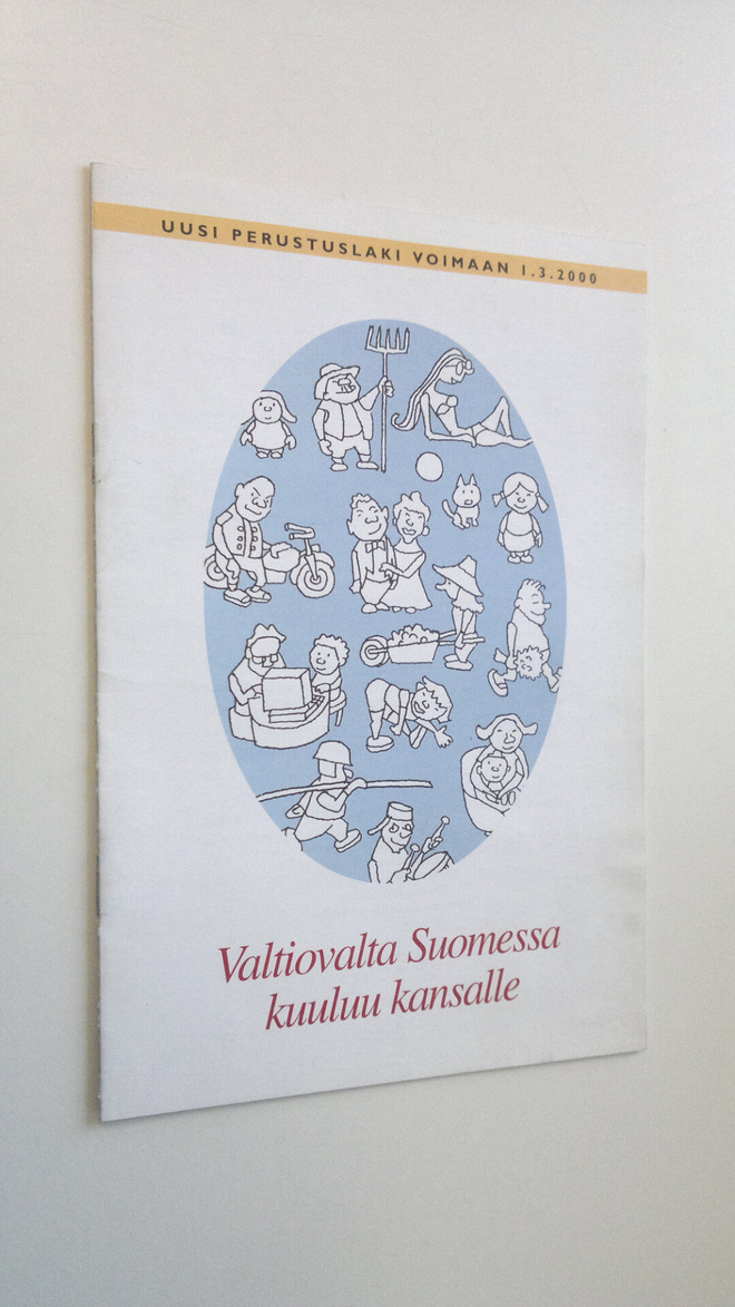Unto Hämäläinen : Valtiovalta suomessa kuuluu kansalle