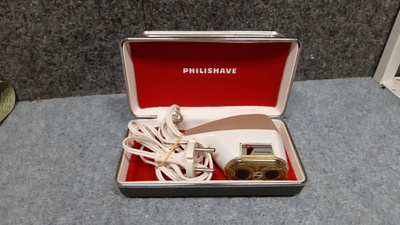 Philipshave vanha vintage partakone