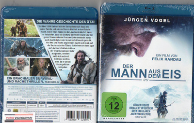 der mann aus dem eis (37 702) UUSI -DE- BLU-RAY iceman Ötzi
