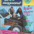 5/1990 V8 MAGAZINE SIS. KESKIAUKEAMAN JULISTEEN - pikkukuva 1